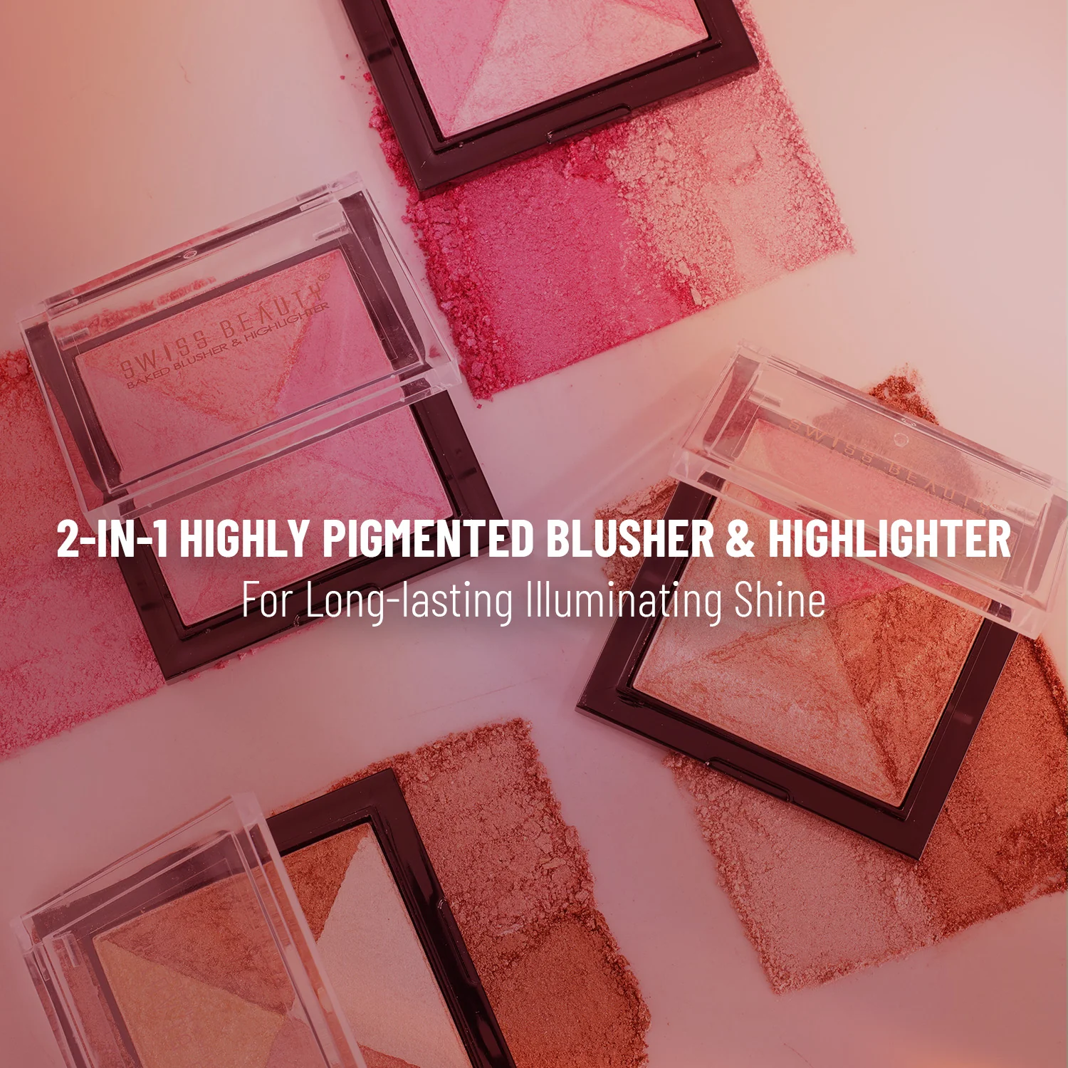 2-in 1- Baked Blusher & Highlighter - Image 23