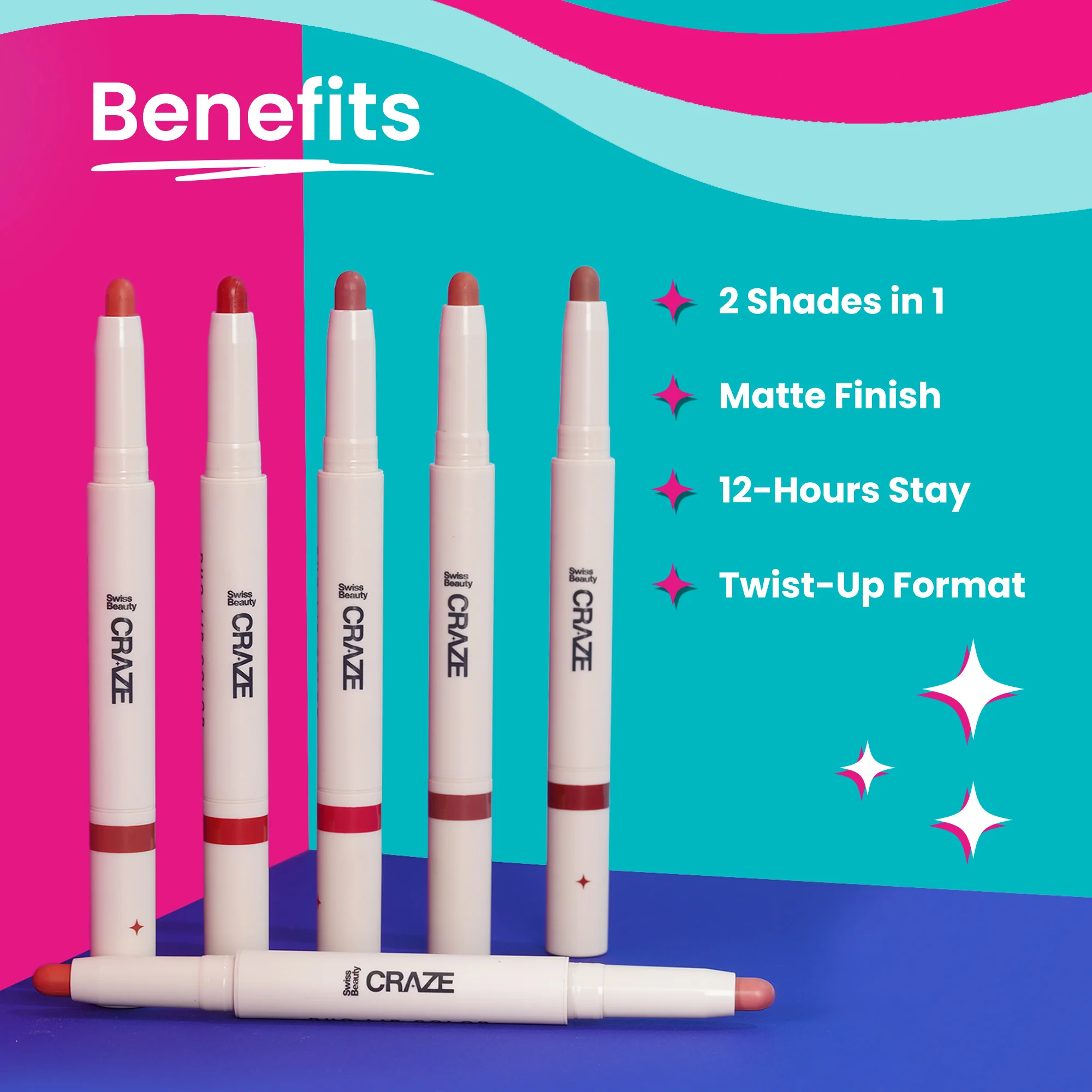 Craze Duo Lip Colour - Image 8