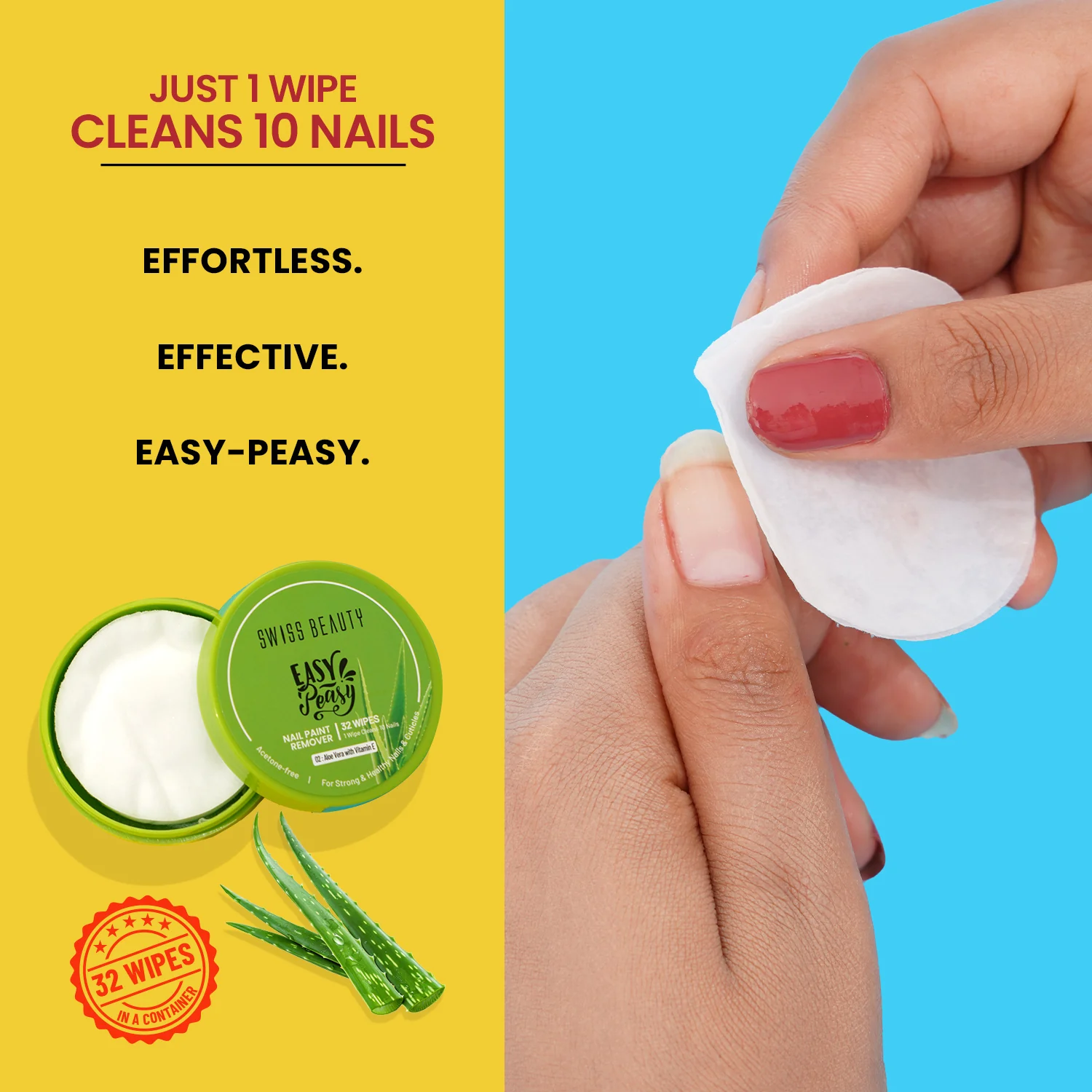 Easy-Peasy Nail Polish Remover Wipes - Image 13