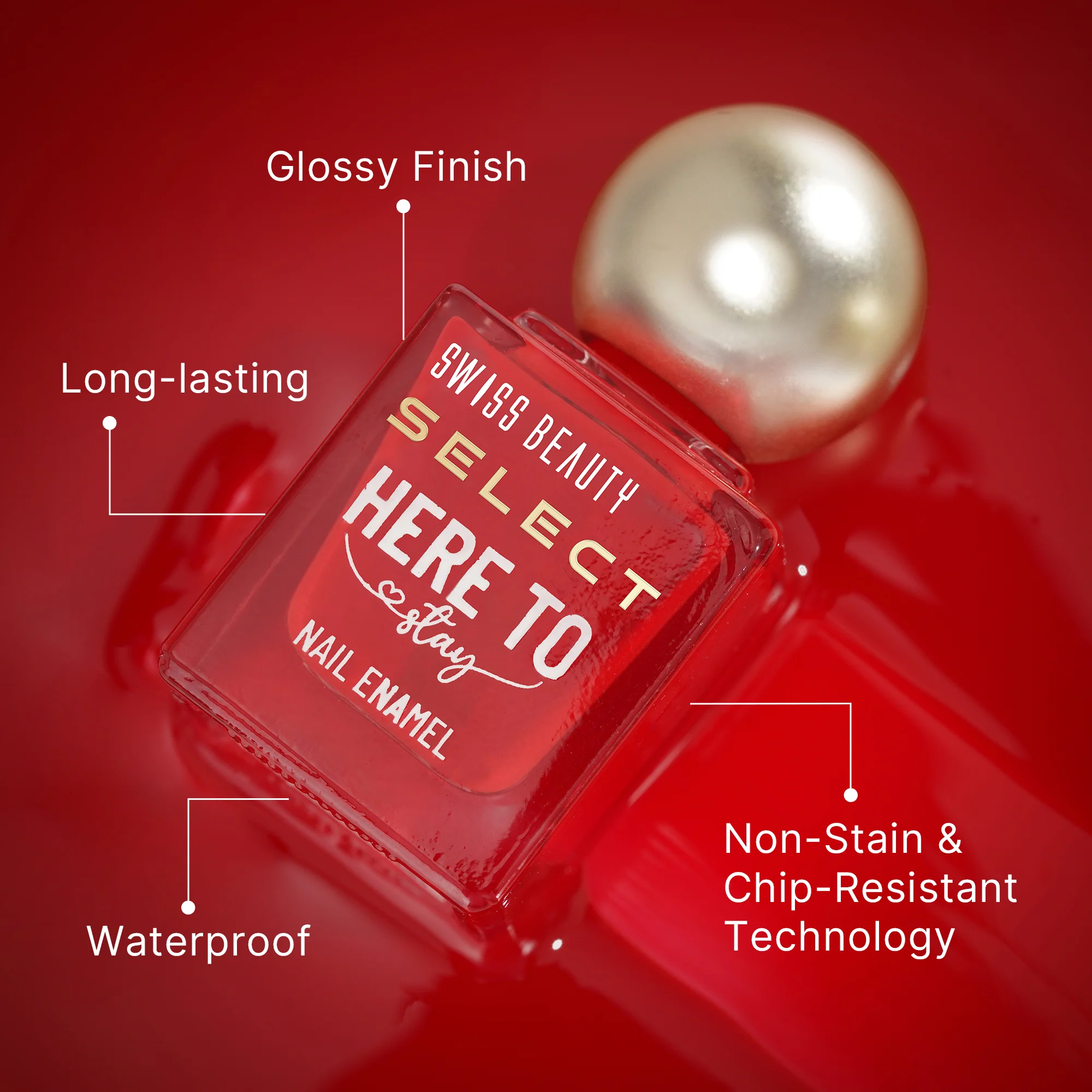 Select Here to Stay Nail Enamel - Image 236