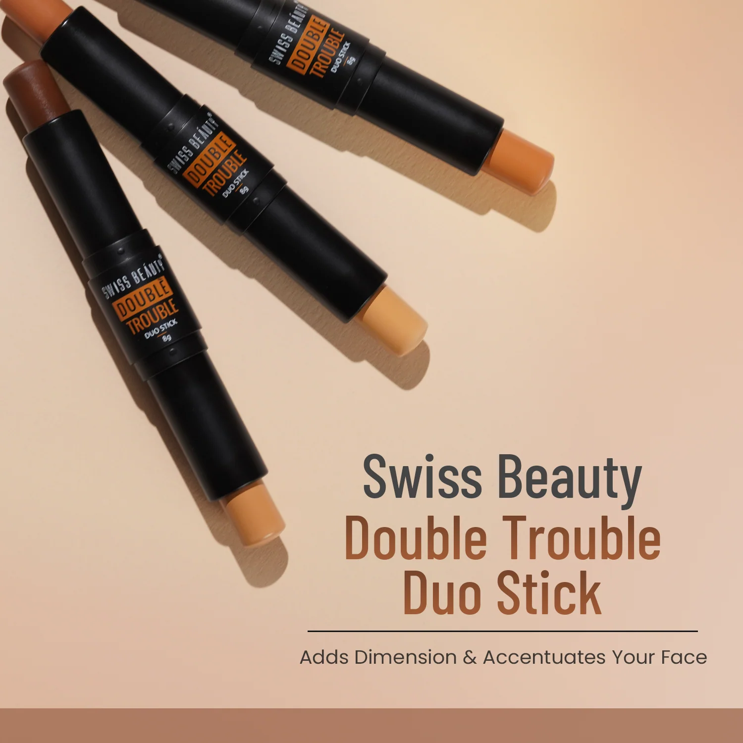 Double Trouble Duo Highlighter & Contour Stick - Image 28
