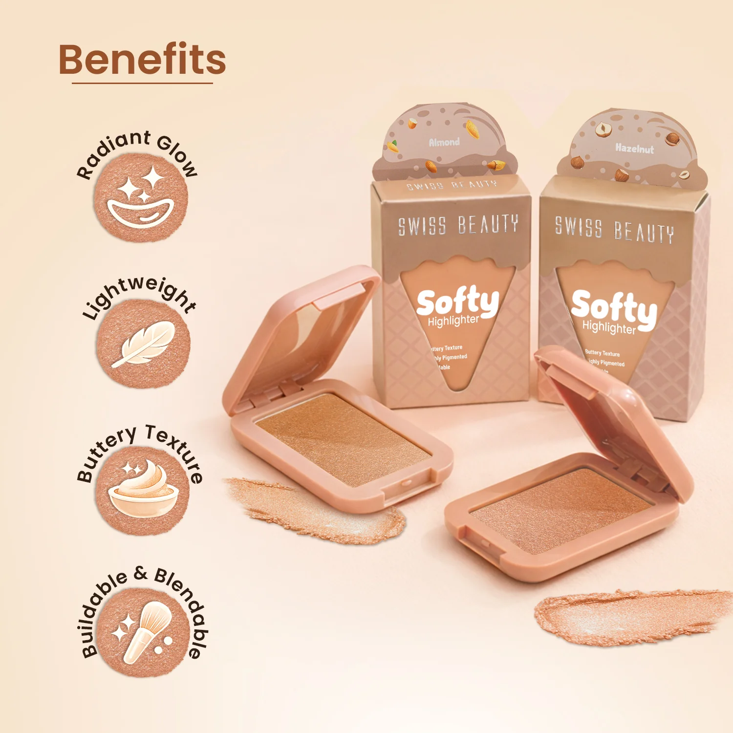Swiss Beauty Softy Highlighter - Image 11