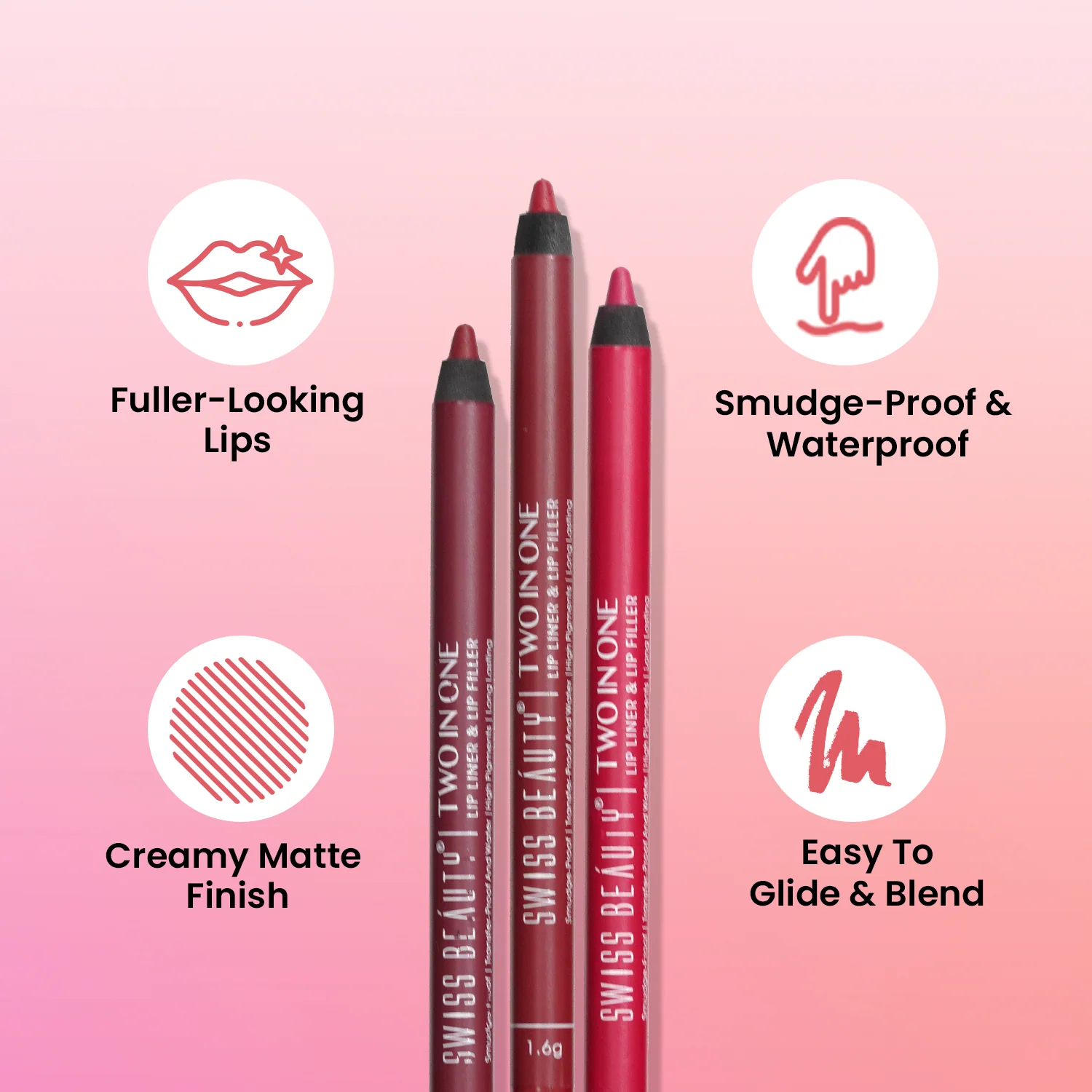 Two in One lip liner & Lip Filler - Image 20
