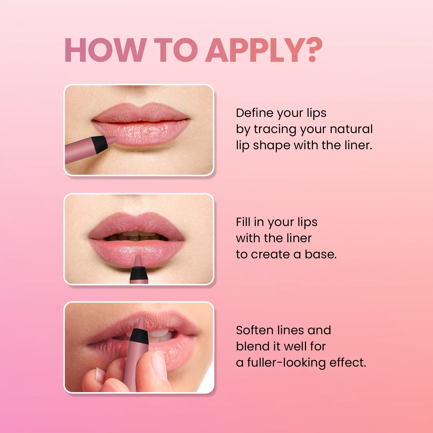 Two in One lip liner & Lip Filler - Image 52